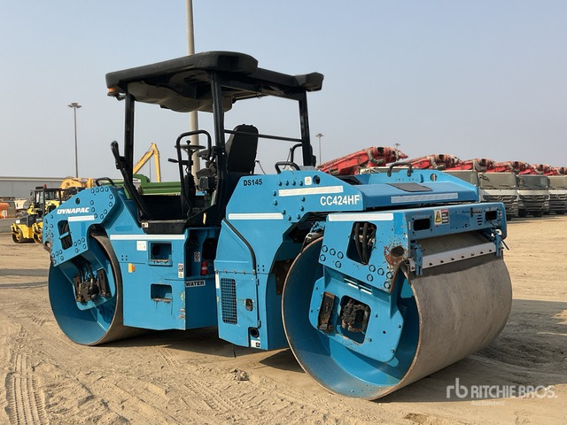 2009 Dynapac CC424HF Double Drum Roller - Apisonadora de asfalto: foto 4 2009 Dynapac CC424HF Double Drum Roller - Apisonadora de asfalto: foto 4
