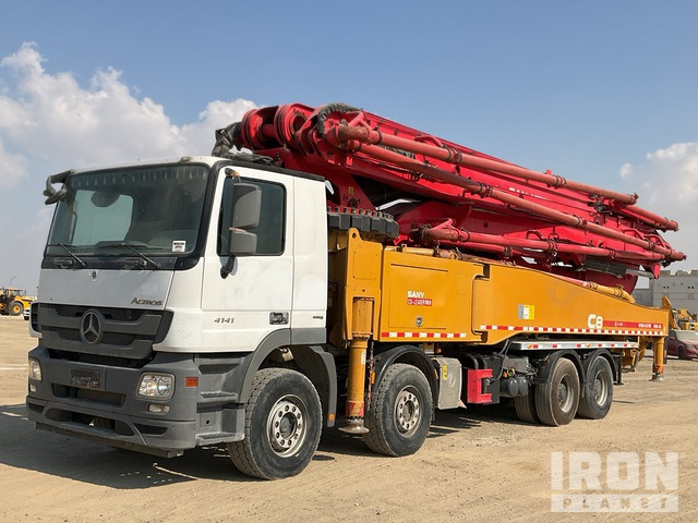 2019 Mercedes-Benz Actros 4141 2019 Sany SYM5443THB 56 m on 8x ... Concrete Pump Truck - Desbrozadora de martillos/ Trituradora: foto 2 2019 Mercedes-Benz Actros 4141 2019 Sany SYM5443THB 56 m on 8x ... Concrete Pump Truck - Desbrozadora de martillos/ Trituradora: foto 2
