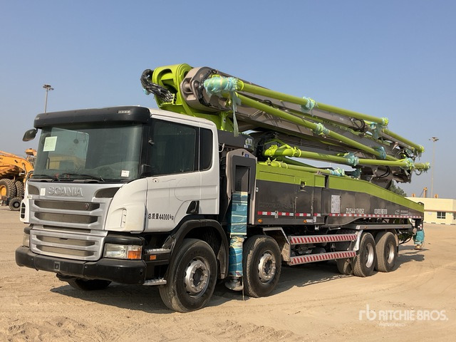 2019 Scania P420 2019 Zoomlion ZLJ5441THBSE 56 m ... Concrete Pump Truck - Bomba de hormigón: foto 1 2019 Scania P420 2019 Zoomlion ZLJ5441THBSE 56 m ... Concrete Pump Truck - Bomba de hormigón: foto 1