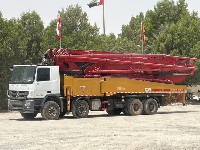 2020 Mercedes-Benz Actros 4141 2020 Sany SYM5449THBE 56 m on 8 ... Concrete Pump Truck - Desbrozadora de martillos/ Trituradora: foto 2 2020 Mercedes-Benz Actros 4141 2020 Sany SYM5449THBE 56 m on 8 ... Concrete Pump Truck - Desbrozadora de martillos/ Trituradora: foto 2
