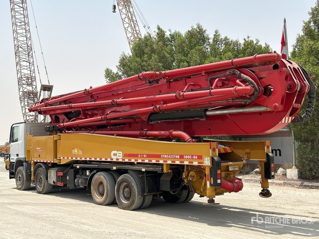 2020 Mercedes-Benz Actros 4141 2020 Sany SYM5449THBE 56 m on 8 ... Concrete Pump Truck - Desbrozadora de martillos/ Trituradora: foto 3 2020 Mercedes-Benz Actros 4141 2020 Sany SYM5449THBE 56 m on 8 ... Concrete Pump Truck - Desbrozadora de martillos/ Trituradora: foto 3