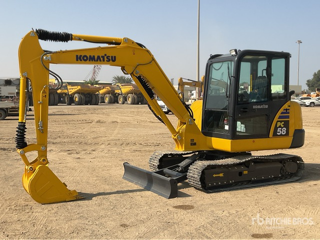 2022 Komatsu PC58-8 Mini Excavator: <6.6t - Miniexcavadora: foto 1 2022 Komatsu PC58-8 Mini Excavator: <6.6t - Miniexcavadora: foto 1