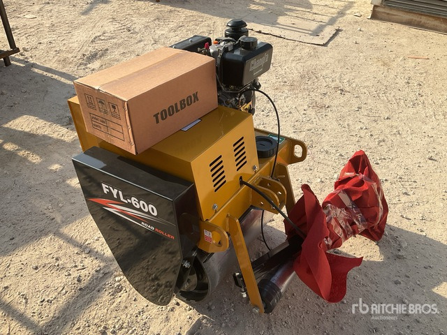 2025 Furd FYL-600 (Unused) Walk Behind Roller - Mini compactadora: foto 3 2025 Furd FYL-600 (Unused) Walk Behind Roller - Mini compactadora: foto 3