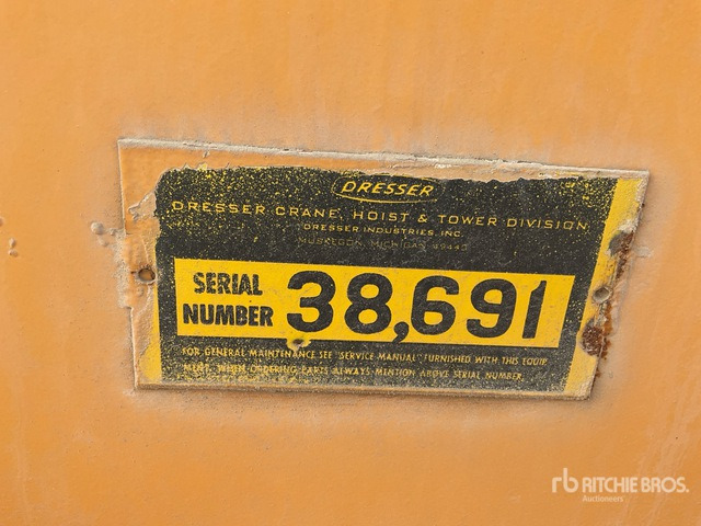 Dresser DL-DMR-3 Overhead Bridge Crane - Grúa pórtico: foto 1 Dresser DL-DMR-3 Overhead Bridge Crane - Grúa pórtico: foto 1