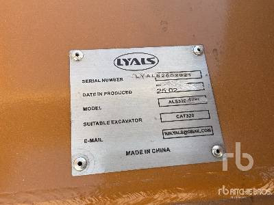 LYALS ALS320 48IN 1220 mm Q/C - Fits Cat 320 (Unused) - Cazo para excavadora: foto 5 LYALS ALS320 48IN 1220 mm Q/C - Fits Cat 320 (Unused) - Cazo para excavadora: foto 5