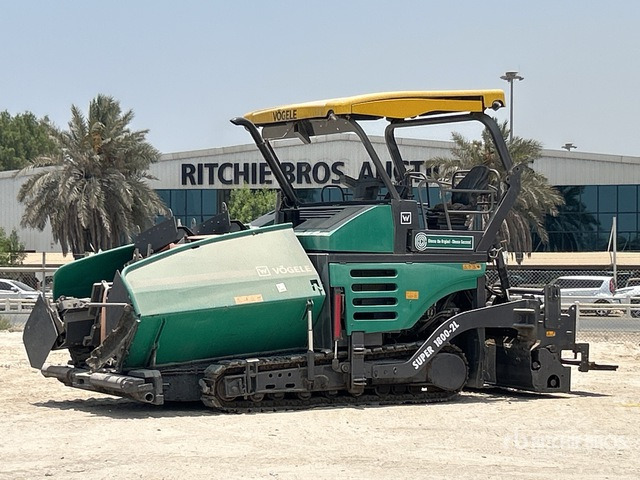 Vogele SUPER 1800-2L Asphalt Paver - Desbrozadora de martillos/ Trituradora: foto 2 Vogele SUPER 1800-2L Asphalt Paver - Desbrozadora de martillos/ Trituradora: foto 2