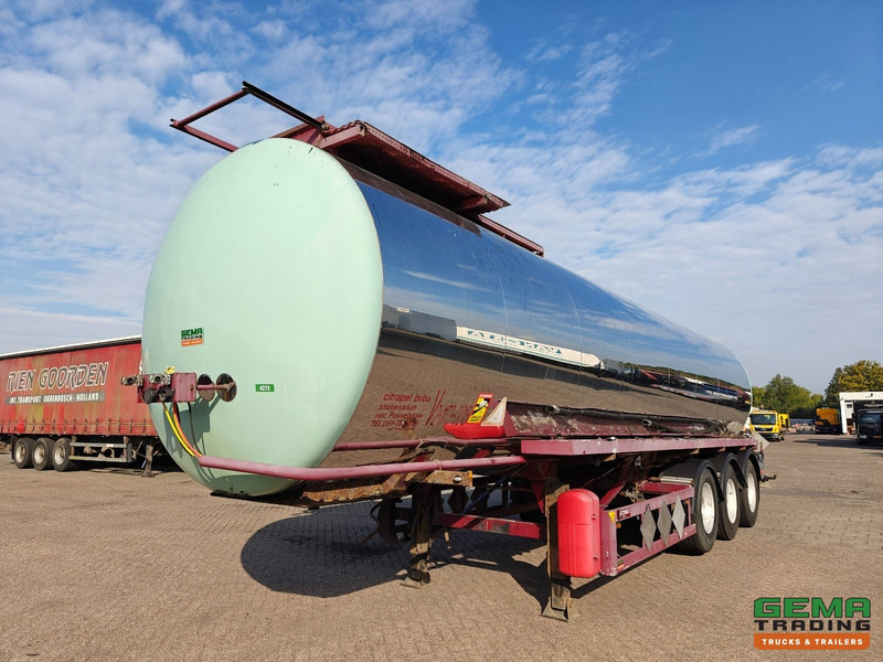 Atcomex TO/27TRI/38ST Bitum - 3-Assen ROR - ADR FL AT - 30.000L - LiftAs - Schijfremmen - Semirremolque cisterna: foto 1 Atcomex TO/27TRI/38ST Bitum - 3-Assen ROR - ADR FL AT - 30.000L - LiftAs - Schijfremmen - Semirremolque cisterna: foto 1