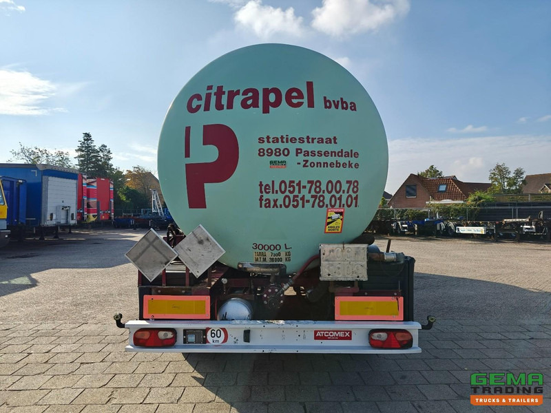 Atcomex TO/27TRI/38ST Bitum - 3-Assen ROR - ADR FL AT - 30.000L - LiftAs - Schijfremmen - Semirremolque cisterna: foto 5 Atcomex TO/27TRI/38ST Bitum - 3-Assen ROR - ADR FL AT - 30.000L - LiftAs - Schijfremmen - Semirremolque cisterna: foto 5
