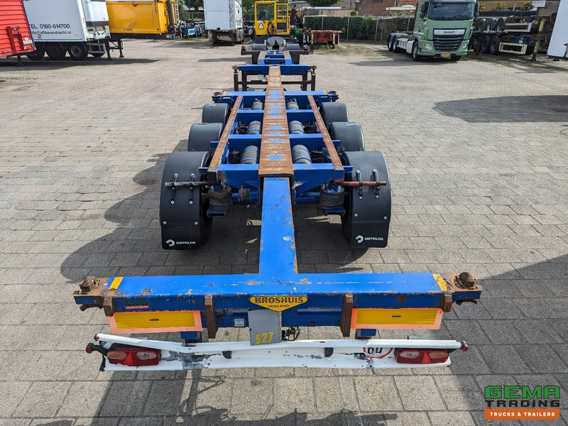 Broshuis MFCC 3-Assen SAF - Lift as - Schijfremmen - Alle aansluitingen - Semirremolque portacontenedore/ Intercambiable: foto 5 Broshuis MFCC 3-Assen SAF - Lift as - Schijfremmen - Alle aansluitingen - Semirremolque portacontenedore/ Intercambiable: foto 5