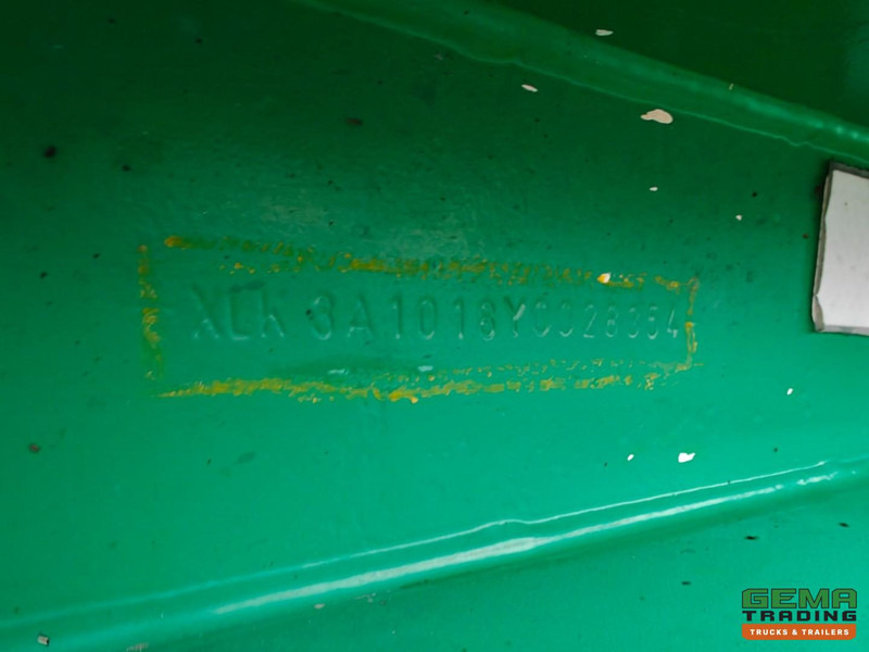 Remolque portacontenedore/ Intercambiable Burg BPA 10-18 ACXXX 3-Assen BPW - ContainerSysteem 6.9m - Trommelremmen - Luchtvering - Centrale Smering - 11/2026 APK: foto 19