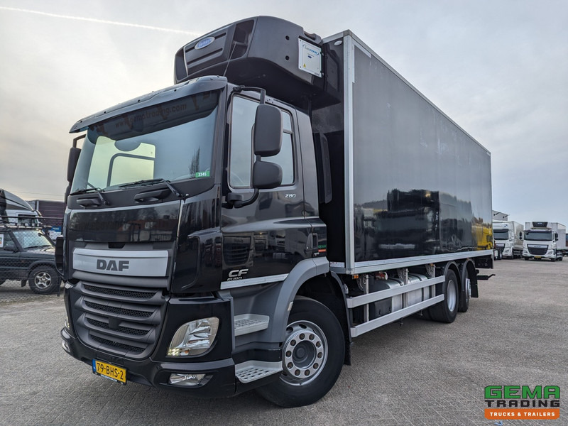 DAF CF 280 FAN 6x2/4 DagCab Euro6 - Koel-VriesBak 7.9m + Carrier Supra 1150MT + Laadklep 2000kg - 10/2025APK - Camión frigorífico: foto 1 DAF CF 280 FAN 6x2/4 DagCab Euro6 - Koel-VriesBak 7.9m + Carrier Supra 1150MT + Laadklep 2000kg - 10/2025APK - Camión frigorífico: foto 1