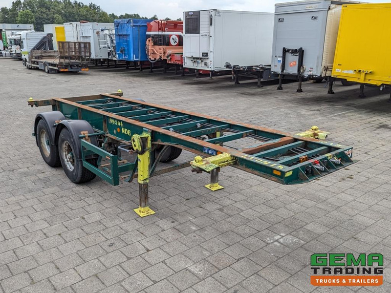 Flandria OP CC 2A 2-Assen ROR DrumBrakes - Steel Suspension - 3110KG - 20FT (O1915) - Semirremolque portacontenedore/ Intercambiable: foto 3 Flandria OP CC 2A 2-Assen ROR DrumBrakes - Steel Suspension - 3110KG - 20FT (O1915) - Semirremolque portacontenedore/ Intercambiable: foto 3