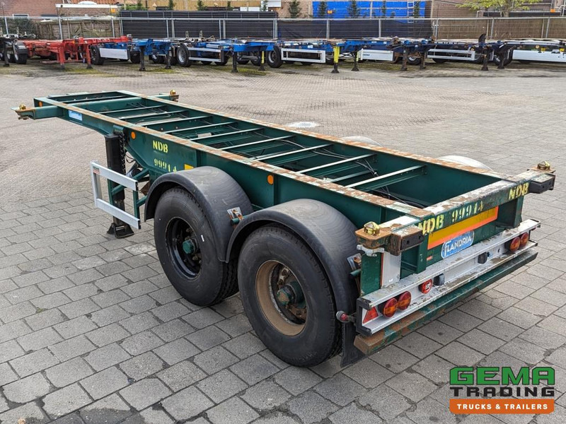 Flandria OP CC 2A 20FT 2-Assen ROR DrumBrakes - Leaf Suspension - 3120KG (O1789) - Semirremolque portacontenedore/ Intercambiable: foto 3 Flandria OP CC 2A 20FT 2-Assen ROR DrumBrakes - Leaf Suspension - 3120KG (O1789) - Semirremolque portacontenedore/ Intercambiable: foto 3