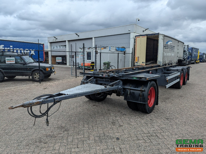 GS AC 2800 N 3-Assen BPW - ContainerAanhanger 7.10m - Blad Geveerd - Trommelremmen - Dubbellucht - Remolque portacontenedore/ Intercambiable: foto 2 GS AC 2800 N 3-Assen BPW - ContainerAanhanger 7.10m - Blad Geveerd - Trommelremmen - Dubbellucht - Remolque portacontenedore/ Intercambiable: foto 2