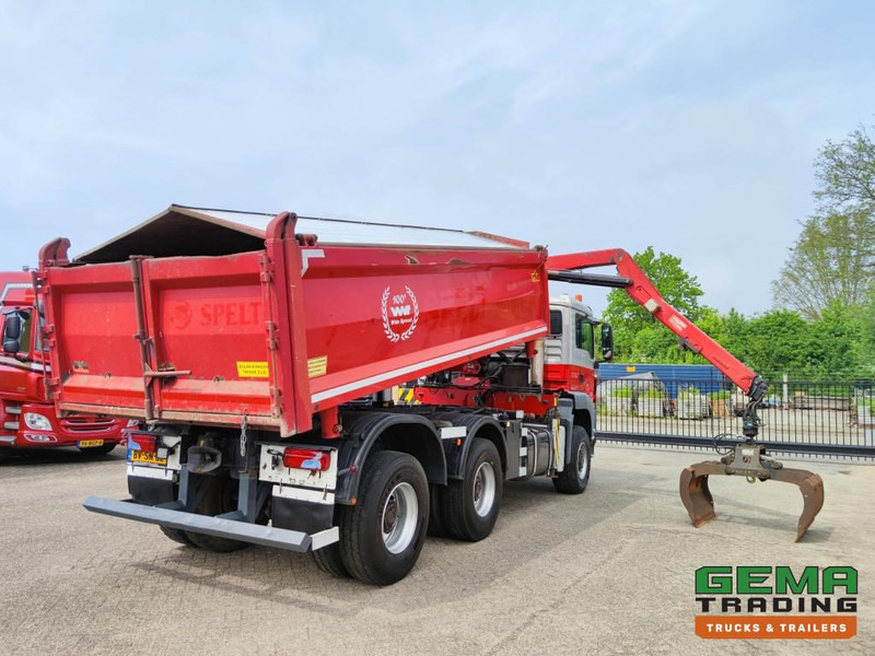 MAN TGS 26.400 6x6 4 Daycab Euro4 - HMF1643Z2 - Hyva 2-Zijdige Kipper 5.4m. - REBUILT ENGINE - TOP! (V584) - Camión volquete, Camión grúa: foto 4 MAN TGS 26.400 6x6 4 Daycab Euro4 - HMF1643Z2 - Hyva 2-Zijdige Kipper 5.4m. - REBUILT ENGINE - TOP! (V584) - Camión volquete, Camión grúa: foto 4