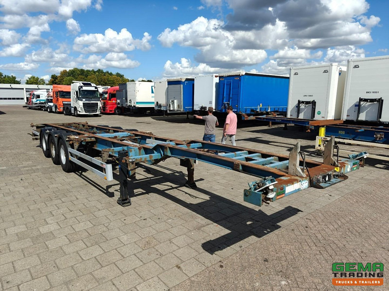 Pacton T3-007 3-Assen SAF - Trommelremmen - Lift As - Vast - Alle Aansluitingen - 4700KG - Semirremolque portacontenedore/ Intercambiable: foto 4 Pacton T3-007 3-Assen SAF - Trommelremmen - Lift As - Vast - Alle Aansluitingen - 4700KG - Semirremolque portacontenedore/ Intercambiable: foto 4
