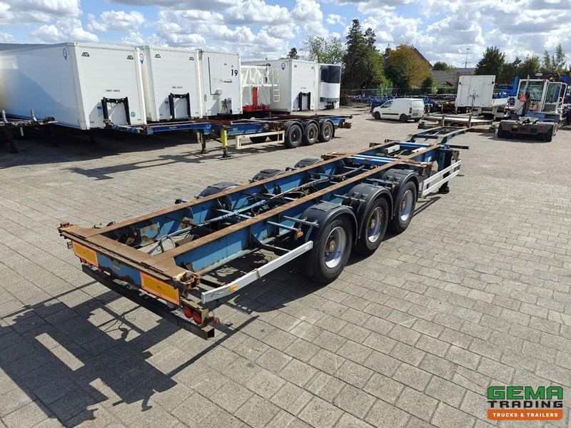 Pacton T3-007 3-Assen SAF - Trommelremmen - Lift As - Vast - Alle Aansluitingen - 4700KG - Semirremolque portacontenedore/ Intercambiable: foto 1 Pacton T3-007 3-Assen SAF - Trommelremmen - Lift As - Vast - Alle Aansluitingen - 4700KG - Semirremolque portacontenedore/ Intercambiable: foto 1