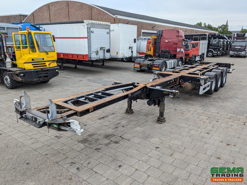 Pacton T3-010 3-Assen SAF - MULTI - Trommelremmen - LiftAs - 3x Uitschuifbaar - 07/2025APK - Semirremolque portacontenedore/ Intercambiable: foto 2 Pacton T3-010 3-Assen SAF - MULTI - Trommelremmen - LiftAs - 3x Uitschuifbaar - 07/2025APK - Semirremolque portacontenedore/ Intercambiable: foto 2