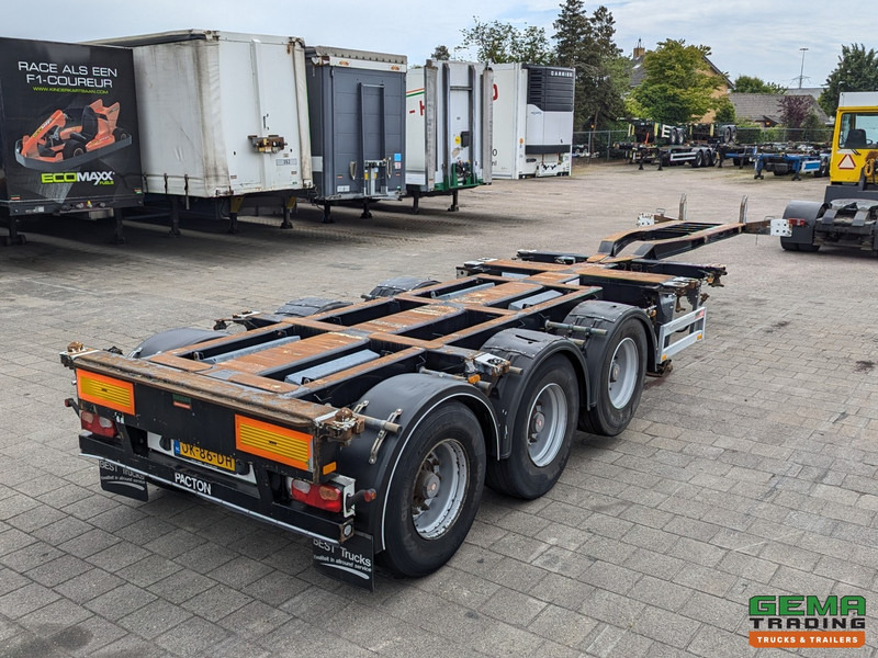 Pacton T3-010 3-Assen SAF - MULTI - Trommelremmen - LiftAs - 3x Uitschuifbaar - 07/2025APK - Semirremolque portacontenedore/ Intercambiable: foto 3 Pacton T3-010 3-Assen SAF - MULTI - Trommelremmen - LiftAs - 3x Uitschuifbaar - 07/2025APK - Semirremolque portacontenedore/ Intercambiable: foto 3