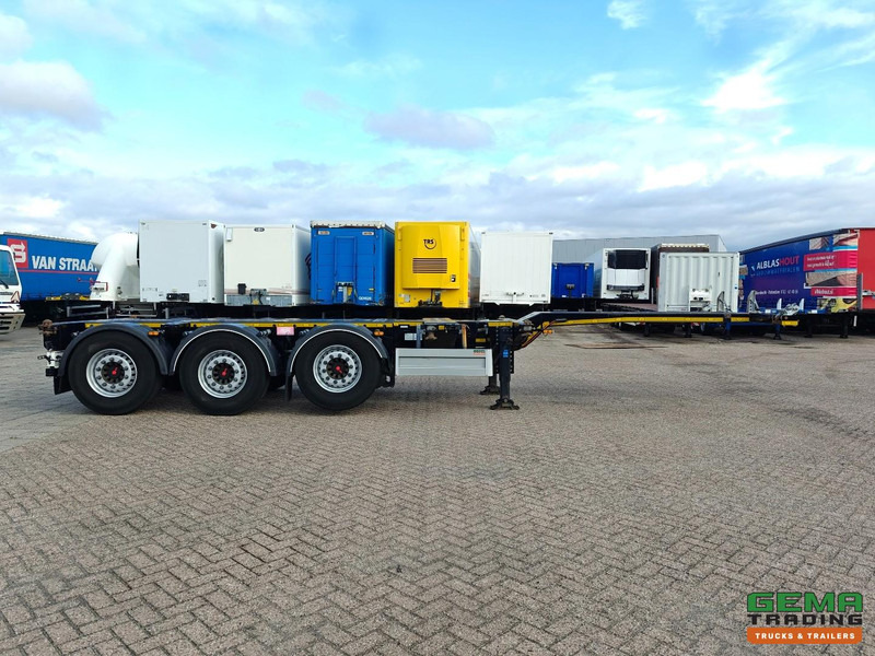 Semirremolque portacontenedore/ Intercambiable Pacton TXC343 3-Assen SAF - Schijfremmen - LiftAs - VasteKop - Alle Aansluitingen - 4740KG: foto 16