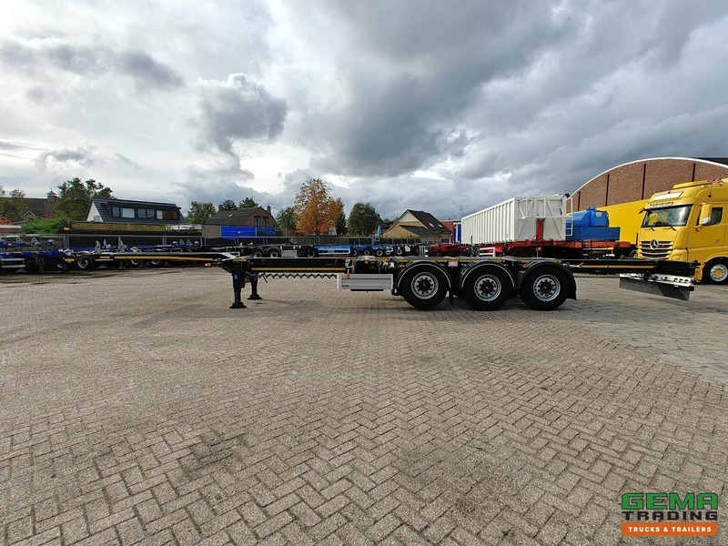 Semirremolque portacontenedore/ Intercambiable Pacton TXC343 3-Assen SAF - Schijfremmen - LiftAs - VasteKop - Alle Aansluitingen - 4740KG: foto 17