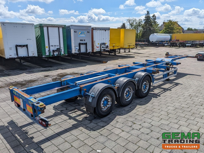 Renders ROC 12.27 CC 3-Assen MB- Lift- Axle - Discbrakes - All Connections - 5210kg (O1914) - Semirremolque portacontenedore/ Intercambiable: foto 1 Renders ROC 12.27 CC 3-Assen MB- Lift- Axle - Discbrakes - All Connections - 5210kg (O1914) - Semirremolque portacontenedore/ Intercambiable: foto 1