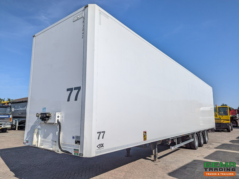 Van Eck T-3C 3-Assen BPW - Mega / Luchtvracht - Hydraroll Rollerbaan - Gegalvaniseerd - TOP! - Semirremolque caja cerrada: foto 2 Van Eck T-3C 3-Assen BPW - Mega / Luchtvracht - Hydraroll Rollerbaan - Gegalvaniseerd - TOP! - Semirremolque caja cerrada: foto 2