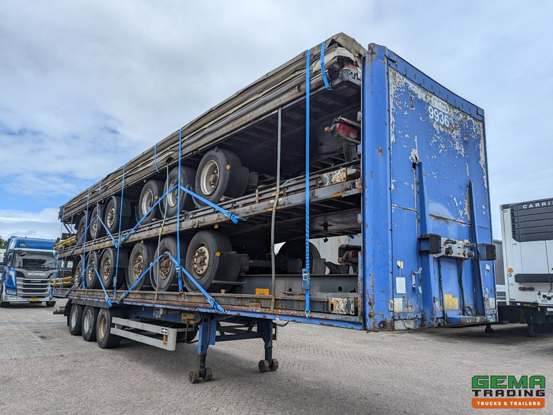 Van Hool 3B0064 Pakket 1x van Hool ROR + 4x Samro BPW - Compleet Gestapeld - Hardhoutenvloer - RoestVrij! - Semirremolque lona: foto 3 Van Hool 3B0064 Pakket 1x van Hool ROR + 4x Samro BPW - Compleet Gestapeld - Hardhoutenvloer - RoestVrij! - Semirremolque lona: foto 3
