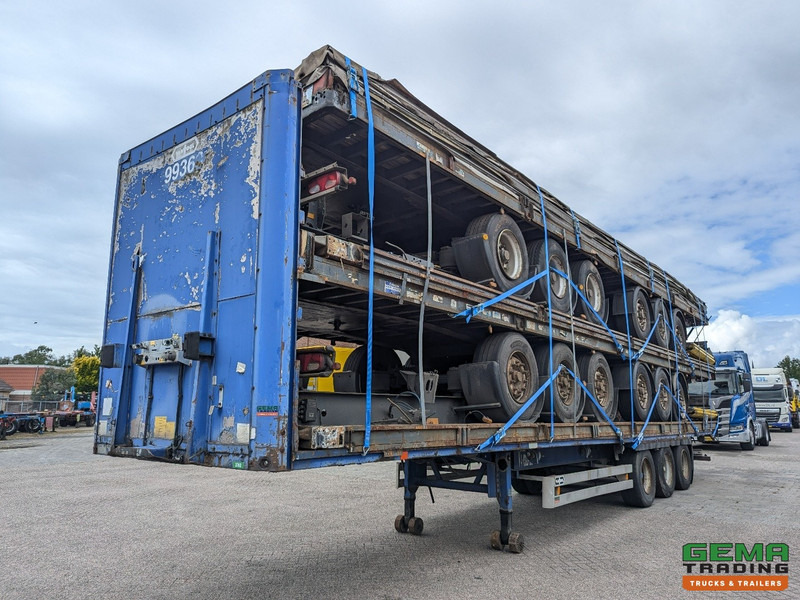 Van Hool 3B0064 Pakket 1x van Hool ROR + 4x Samro BPW - Compleet Gestapeld - Hardhoutenvloer - RoestVrij! - Semirremolque lona: foto 2 Van Hool 3B0064 Pakket 1x van Hool ROR + 4x Samro BPW - Compleet Gestapeld - Hardhoutenvloer - RoestVrij! - Semirremolque lona: foto 2