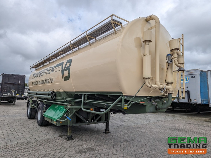 WELGRO 90WSL33-24 2-Assen SAF Silo MengVoeder / Futter 24m³ - Trommelremmen - StuurAs (O1961) - Semirremolque cisterna: foto 3 WELGRO 90WSL33-24 2-Assen SAF Silo MengVoeder / Futter 24m³ - Trommelremmen - StuurAs (O1961) - Semirremolque cisterna: foto 3