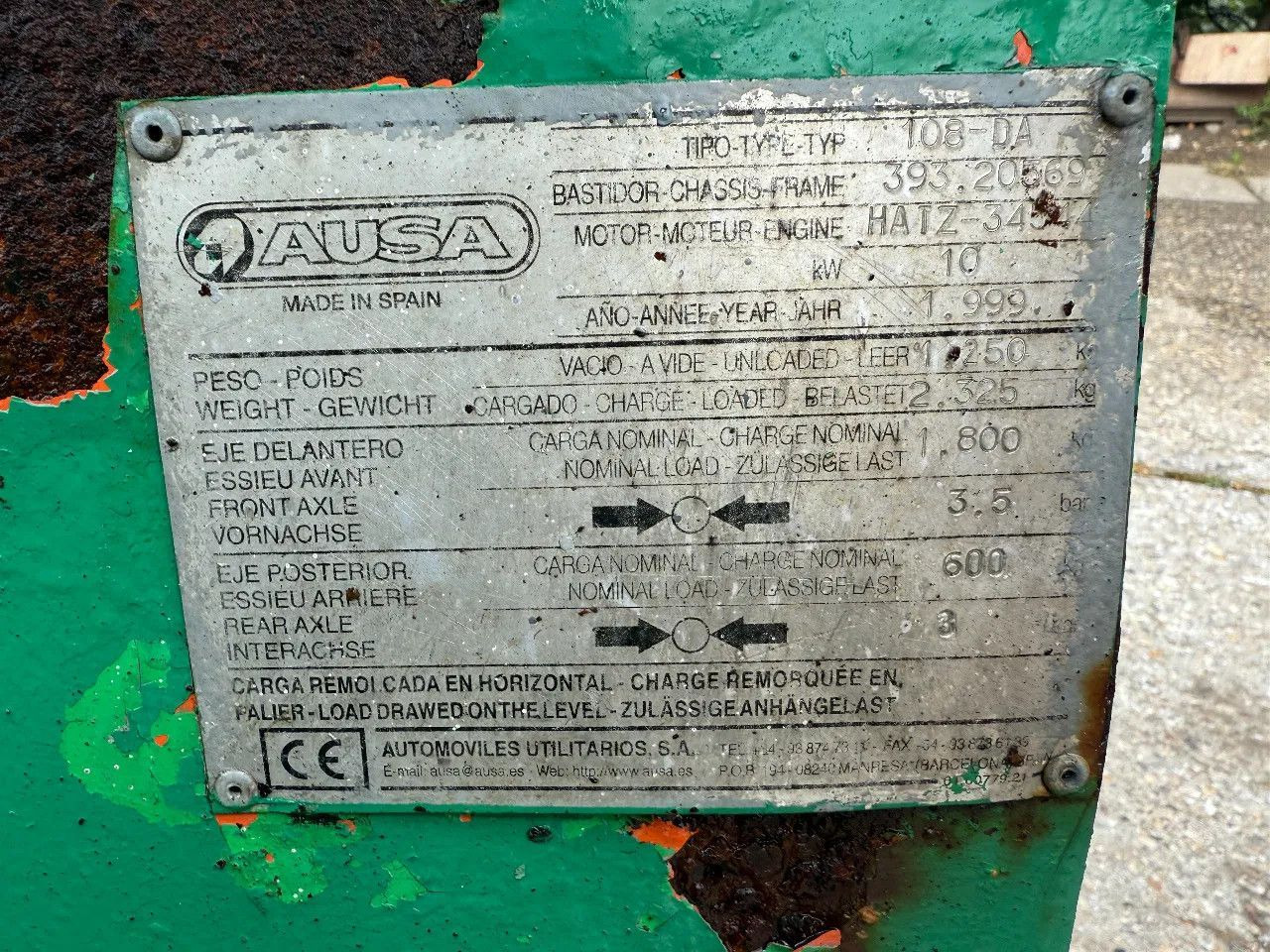 AUSA 1T mini Dumper - Minidumper: foto 5 AUSA 1T mini Dumper - Minidumper: foto 5