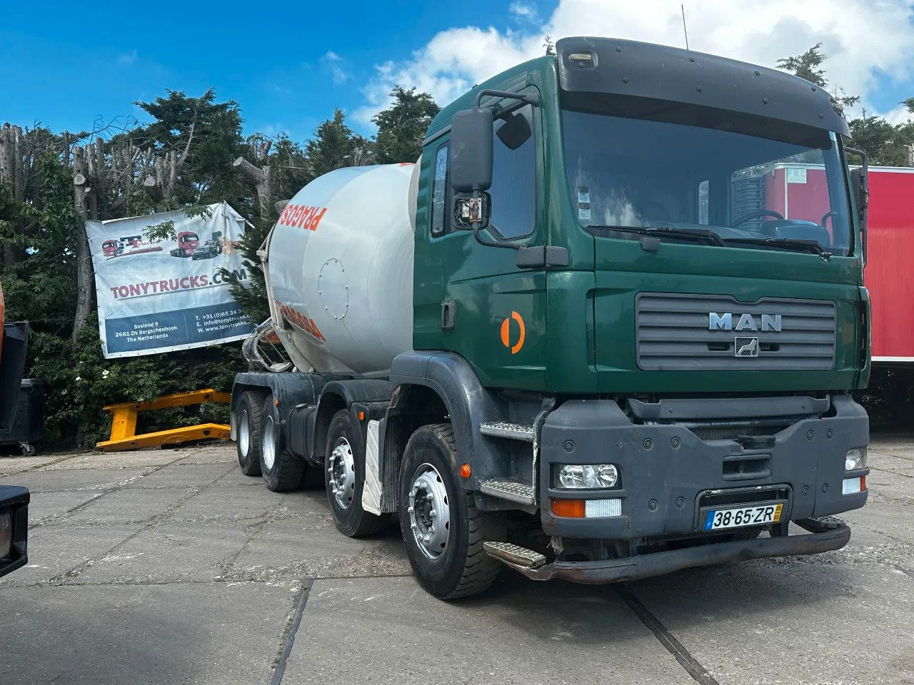 MAN TGA 35.360 8X4 CIFA Beton Mixer Spring/Spring ZF - Camión hormigonera: foto 1 MAN TGA 35.360 8X4 CIFA Beton Mixer Spring/Spring ZF - Camión hormigonera: foto 1