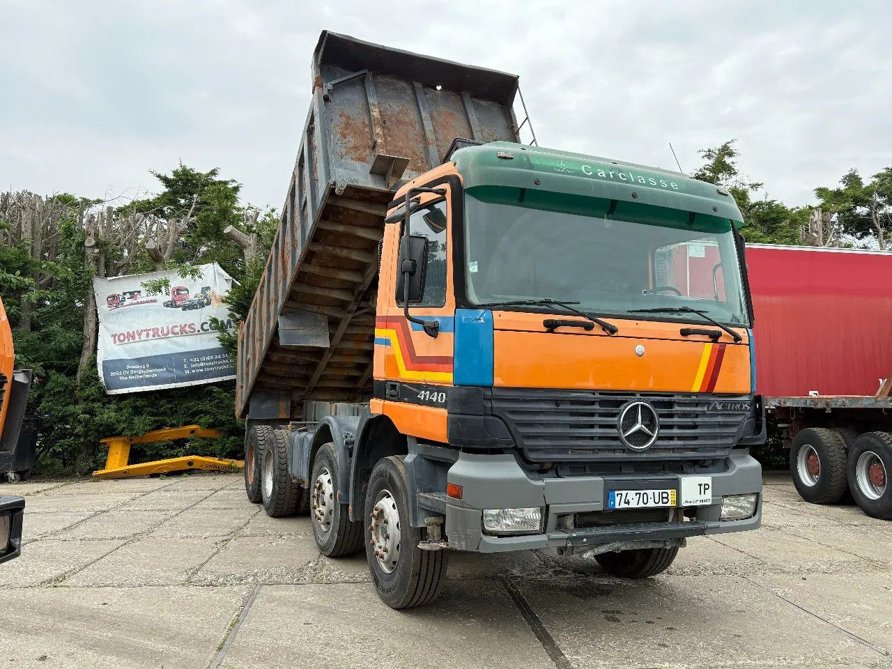Mercedes-Benz Actros 4140 V6 8X4 Tipper Spring/Spring Manual G - Camión volquete: foto 1 Mercedes-Benz Actros 4140 V6 8X4 Tipper Spring/Spring Manual G - Camión volquete: foto 1