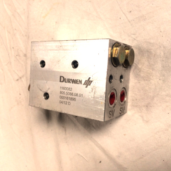Dürwen Valve - Válvula hidráulica para Equipo de manutención: foto 2 Dürwen Valve - Válvula hidráulica para Equipo de manutención: foto 2