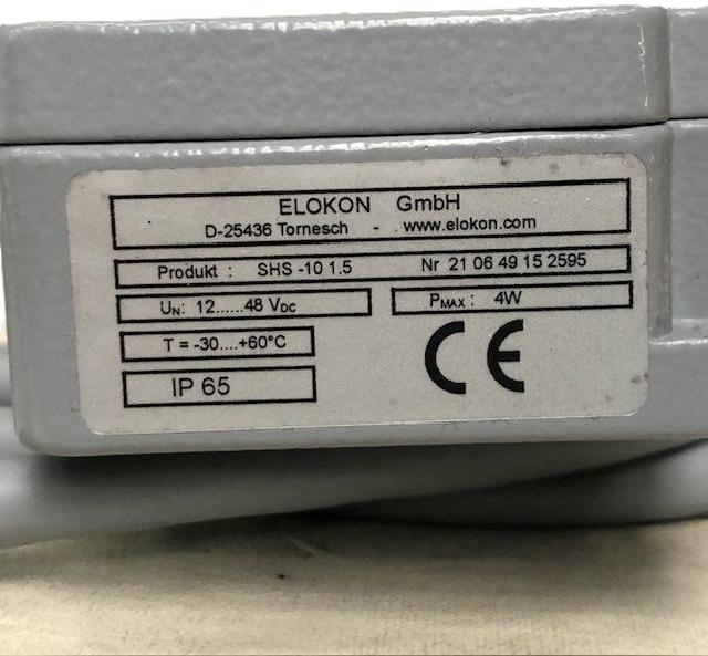 Elokon SHS-10 1.5 for forklift - Sensor para Equipo de manutención: foto 3 Elokon SHS-10 1.5 for forklift - Sensor para Equipo de manutención: foto 3