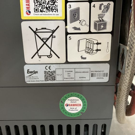 Hawker 24V/72A Lifetech TC1LT - Sistema eléctrico para Equipo de manutención: foto 4 Hawker 24V/72A Lifetech TC1LT - Sistema eléctrico para Equipo de manutención: foto 4