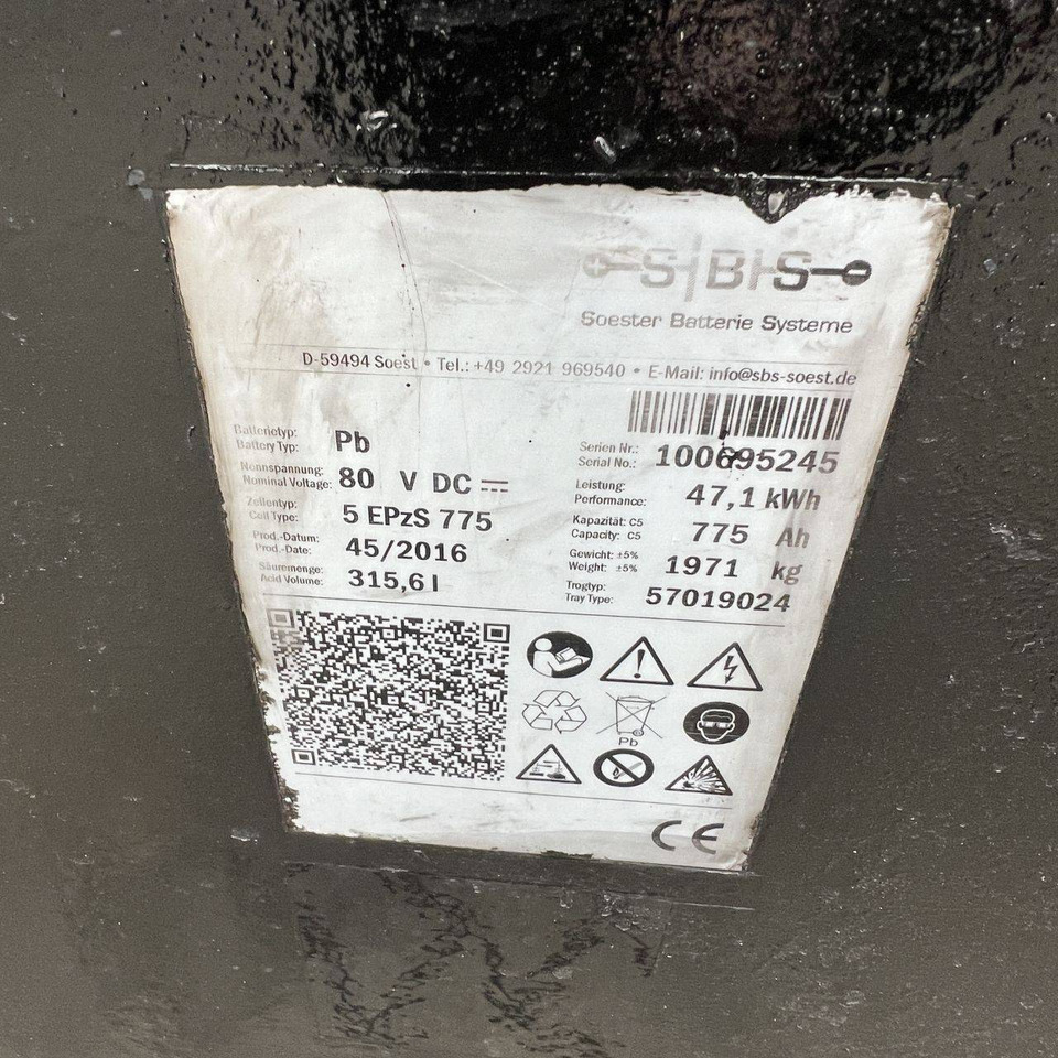 Carretilla elevadora eléctrica Linde E40/600H(388) High: foto 9 Carretilla elevadora eléctrica Linde E40/600H(388) High: foto 9