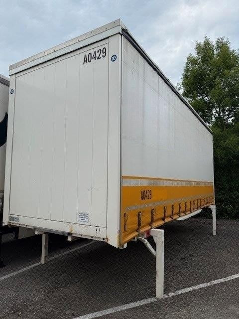 Krone 2 x WB 7,82 Jumbo, Hubdach, Edscha + Anh. Tandem - Toldo carrocería: foto 1 Krone 2 x WB 7,82 Jumbo, Hubdach, Edscha + Anh. Tandem - Toldo carrocería: foto 1