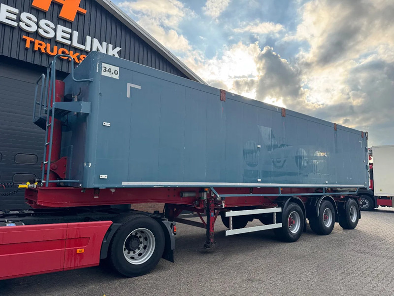 Bulthuis TATA 23 57m3 Stuuras Liftas 10T assen Klep/Deuren + bietenrek - Semirremolque volquete: foto 1 Bulthuis TATA 23 57m3 Stuuras Liftas 10T assen Klep/Deuren + bietenrek - Semirremolque volquete: foto 1