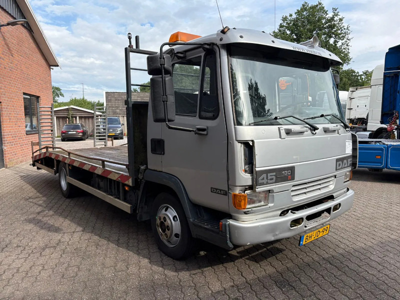 DAF 45 130 Machinery transport, 6 cylinder. 181.603 KM APK 10-2025 - Camión portavehículos: foto 2 DAF 45 130 Machinery transport, 6 cylinder. 181.603 KM APK 10-2025 - Camión portavehículos: foto 2
