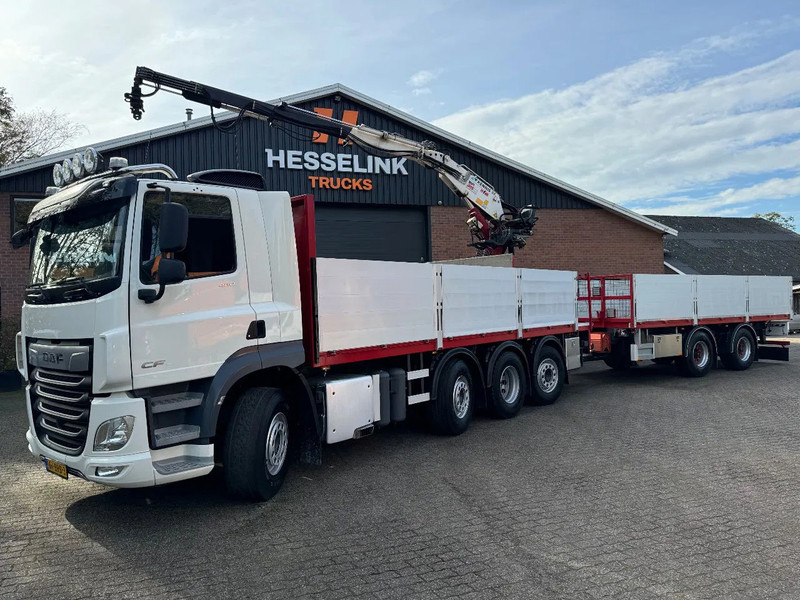 DAF CF 480 8X2 KENNIS K14R2 Kraan/Crane Combi 289000KM Top condition - Camión grúa: foto 1 DAF CF 480 8X2 KENNIS K14R2 Kraan/Crane Combi 289000KM Top condition - Camión grúa: foto 1