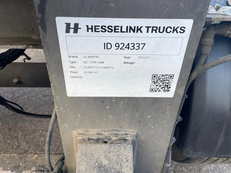 GS Meppel Container trailer - Remolque multilift/ Portacontenedores de cadenas: foto 5 GS Meppel Container trailer - Remolque multilift/ Portacontenedores de cadenas: foto 5