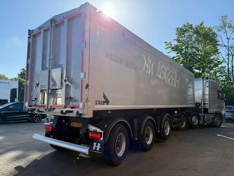 Stas SA345K 60m3 Vol-alu Klep/deuren 10 tons assen Liftas Stuuras Nieuwe apk tot 23-6-2026 - Semirremolque volquete: foto 1 Stas SA345K 60m3 Vol-alu Klep/deuren 10 tons assen Liftas Stuuras Nieuwe apk tot 23-6-2026 - Semirremolque volquete: foto 1