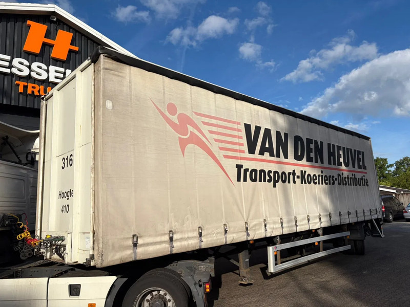 Tracon 10,6M City Trailer AS-1 Stuuras Dhollandia 2500KG Laadklep LBW - Semirremolque lona: foto 1 Tracon 10,6M City Trailer AS-1 Stuuras Dhollandia 2500KG Laadklep LBW - Semirremolque lona: foto 1