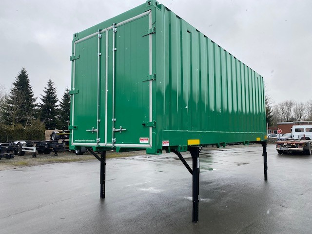 Krone BDF-System 7.45, LACK NEU in RAL 6024, FABRIKNEUE Portaltüren - Caja cerrada: foto 2 Krone BDF-System 7.45, LACK NEU in RAL 6024, FABRIKNEUE Portaltüren - Caja cerrada: foto 2