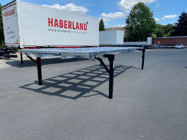 Sonderbau Wechselrahmen Plateau, BDF-System, 7.450 mm lang. - Carrocería abierta: foto 1 Sonderbau Wechselrahmen Plateau, BDF-System, 7.450 mm lang. - Carrocería abierta: foto 1