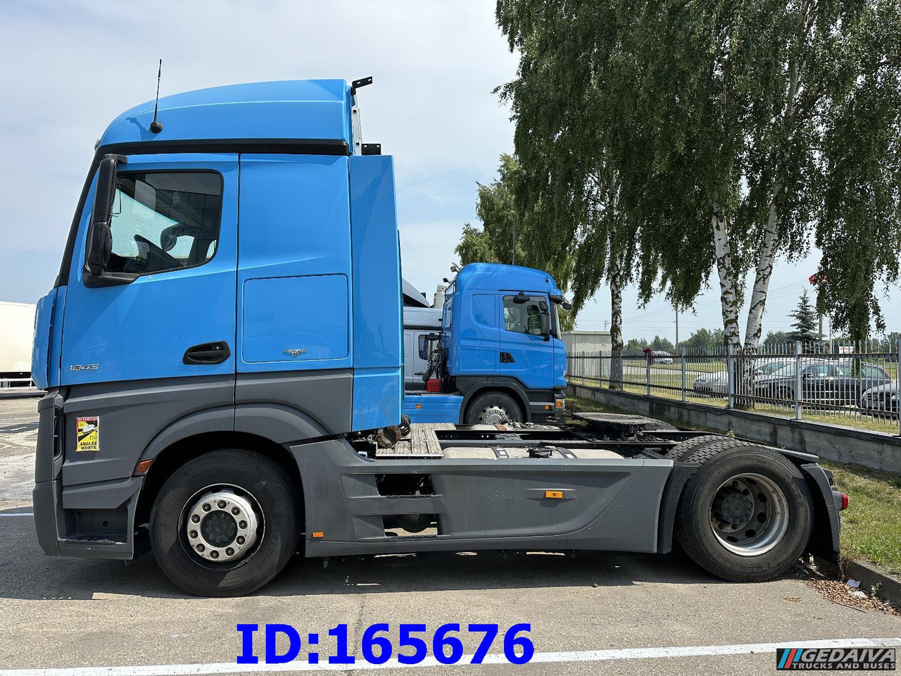 MERCEDES-BENZ Actros 1843 Euro6 - Engine damage - Cabeza tractora: foto 1 MERCEDES-BENZ Actros 1843 Euro6 - Engine damage - Cabeza tractora: foto 1