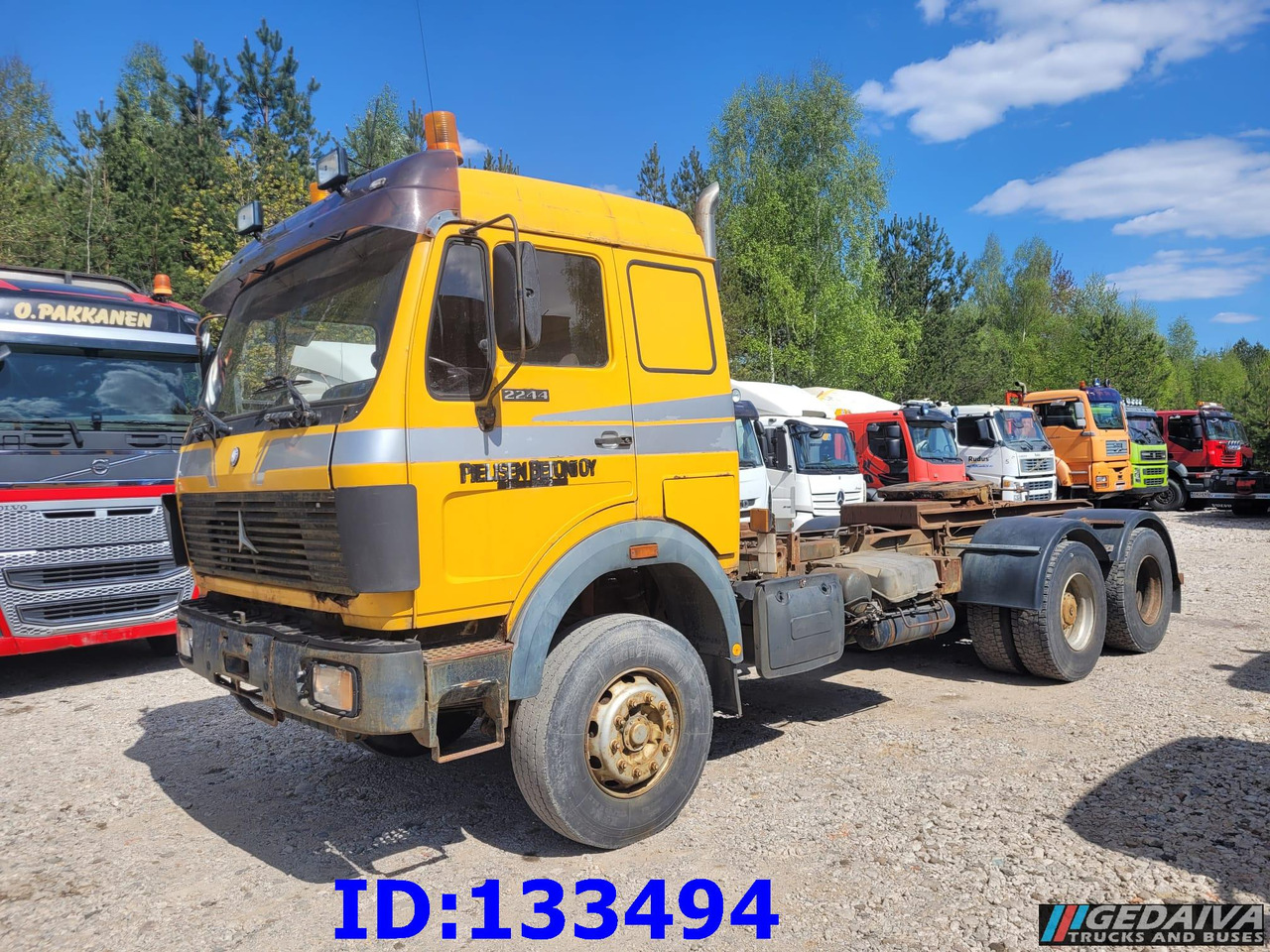 MERCEDES-BENZ SK 2544 6x2 - Manual - Full Steel - Cabeza tractora: foto 1 MERCEDES-BENZ SK 2544 6x2 - Manual - Full Steel - Cabeza tractora: foto 1