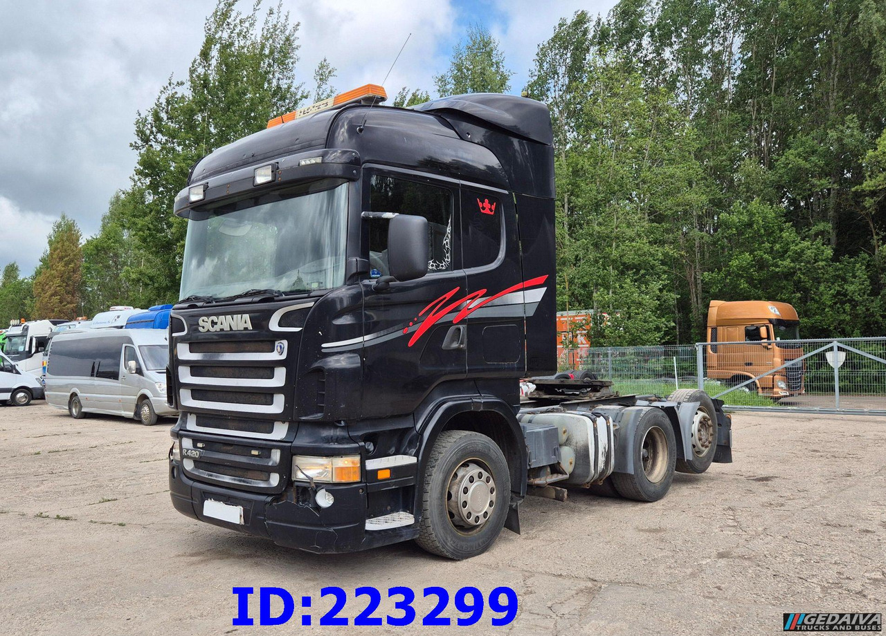 SCANIA R420 6x2 MANUAL - Cabeza tractora: foto 1 SCANIA R420 6x2 MANUAL - Cabeza tractora: foto 1