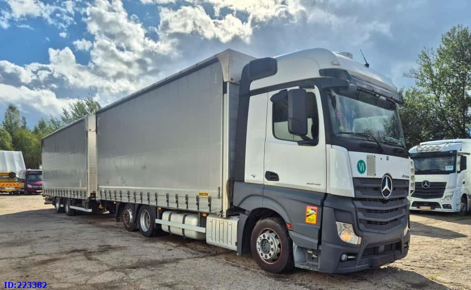 MERCEDES-BENZ Actros 2542 6x2 Euro6 + Wielton trailer - Camión lona: foto 4 MERCEDES-BENZ Actros 2542 6x2 Euro6 + Wielton trailer - Camión lona: foto 4